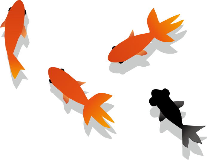 綺麗なイラスト 金魚 フリー素材 最高の動物画像