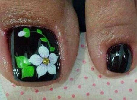 Pintados De Unas Faciles Para Pies Paso A Paso Nail Art