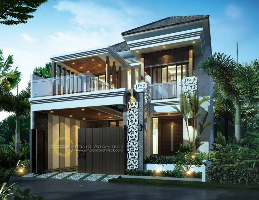Ciri Khas  Membuat Desain Rumah  Bali  Sederhana  dan Contoh 