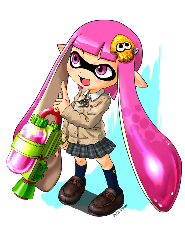 ディズニー画像のすべて 75 スプラトゥーン イラスト かわいい