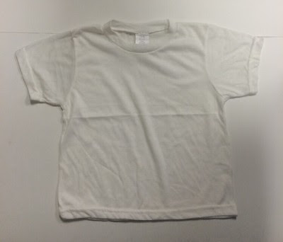 Bargain Kids White T Shirt Slightly Worn Size 8 Cotton Boys Short Sleeve Thin