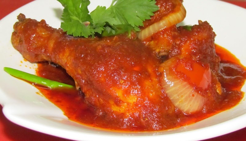 Resepi Ayam Masak Merah Kenduri Kedah - Rumah Pacitan
