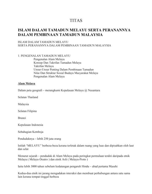 Contoh Soalan Esei Titas - Selangor m