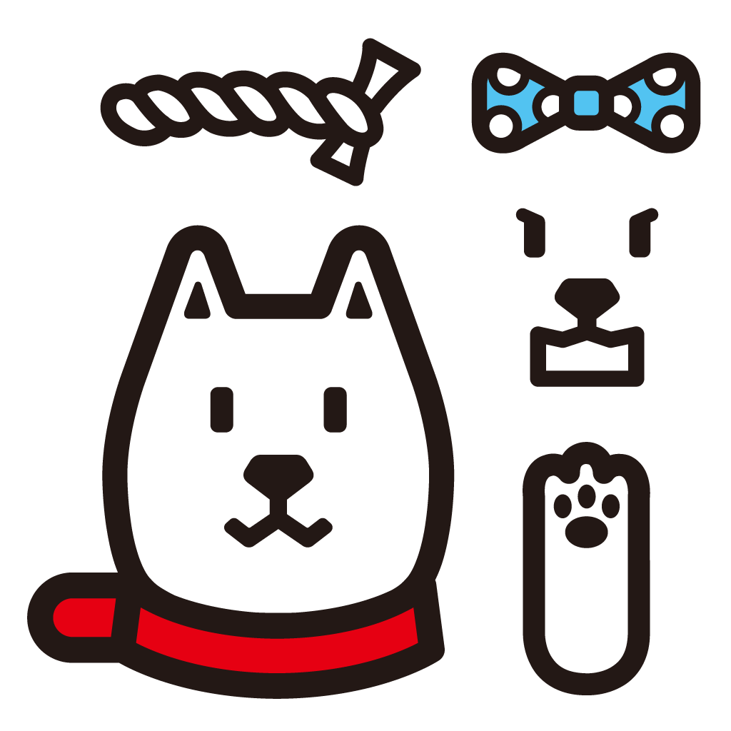 無料イラスト画像 元のソフトバンク 犬 イラスト