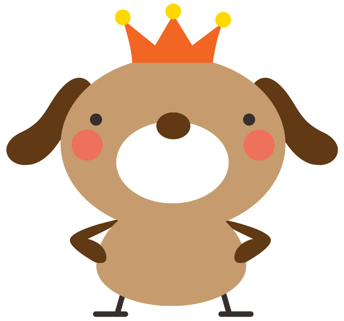 無料印刷可能犬 イラスト 素材 アニメ画像