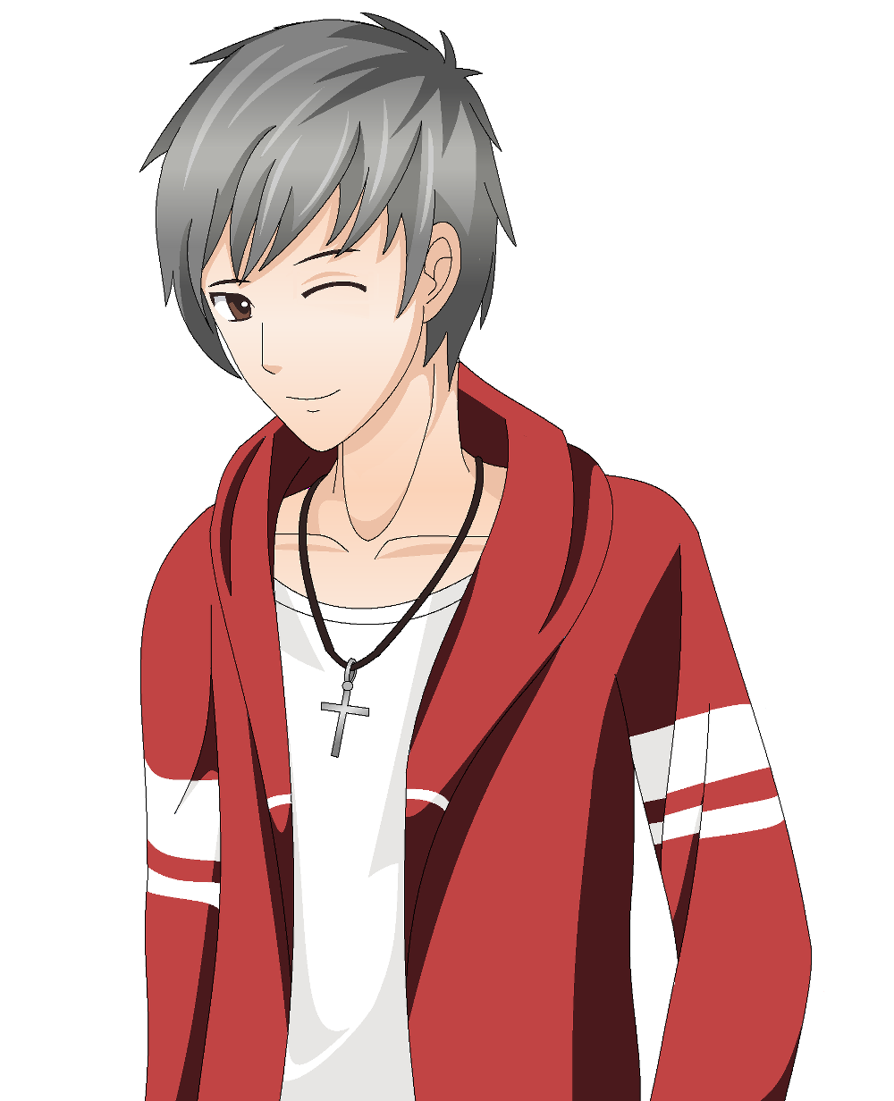最高のイラスト画像 ベストパーカー イケメン 男子 イラスト