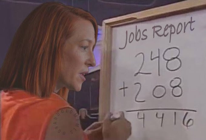 Jen Psaki doing math