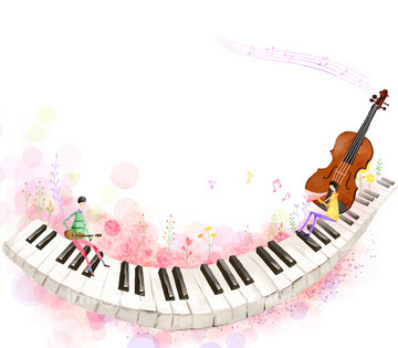 トップ100 おしゃれ 綺麗 ピアノ イラスト 動物ゾーン