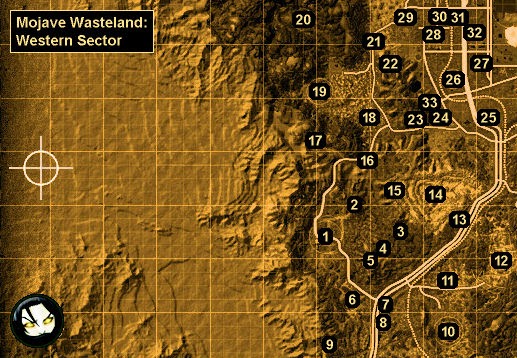 Fallout New Vegas Honest Hearts Map Maping Resources