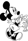 Happy birthday printable minnie mouse coloring pages. Minnie Mouse Coloring Pages Free Coloring Pages