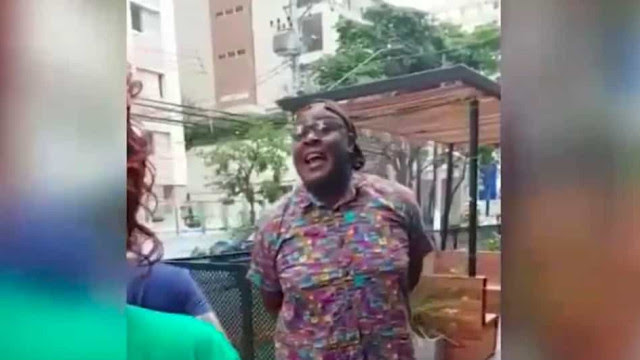 Discuti com ela como um cidadão negro, diz homem perseguido por Zambelli