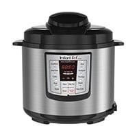 Instant Pot 6 quart 6-in-1 multi use programmable pressure cooker, slow cooker, rice cooker, saute steamer and warmer