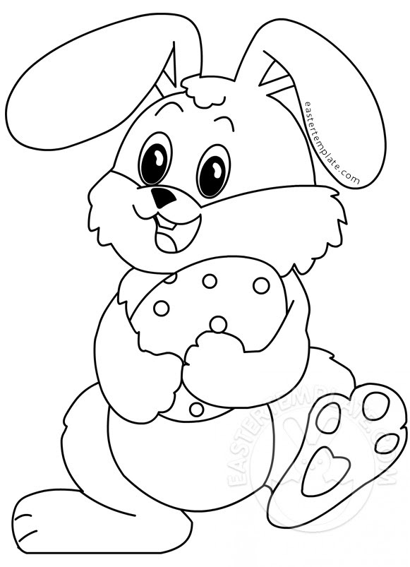 Download Free Easter Bunny Outline Svg 426 SVG PNG EPS DXF File for Cricut, Silhouette and Other Machine