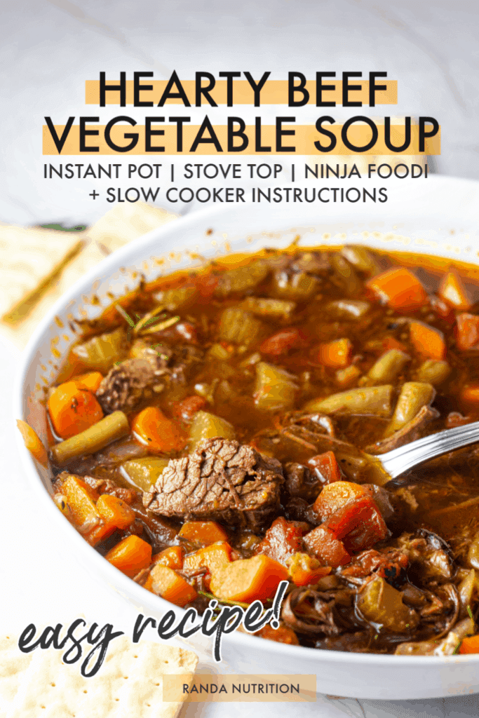 Top easy ninja foodi recipes you'll love, plus how to use your ninja foodi pressure cooker and air fryer if you're a new user. Pot Roast Soup In The Ninja Foodi Pressure Cooker And Slow Cooker Option Randa Nutrition