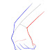 Holding Knife Drawing