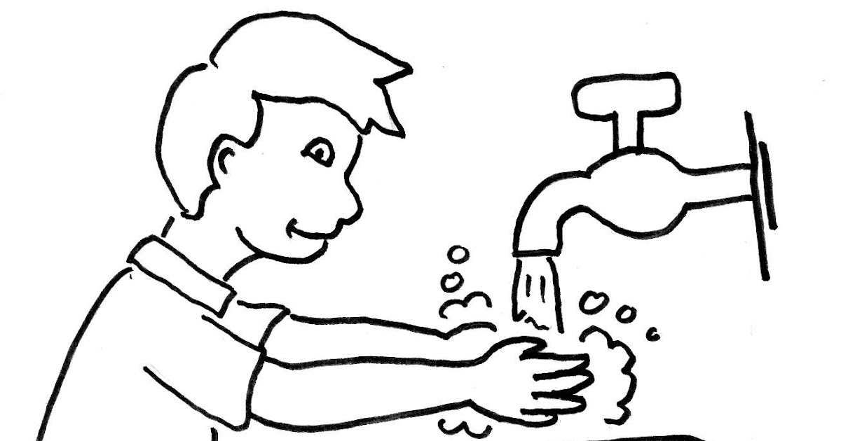 Kumpulan Gambar  Kartun  Cara Mencuci Tangan Duinia Kartun 