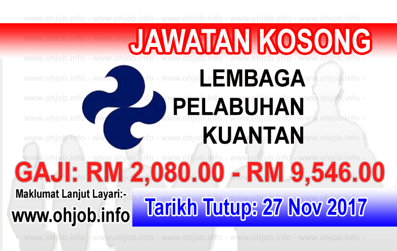Kerja Kosong LPKTN - Lembaga Pelabuhan Kuantan Terkini 