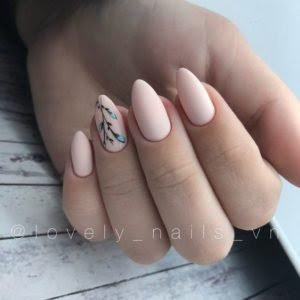 Matte Pastel Pink Nails Matte