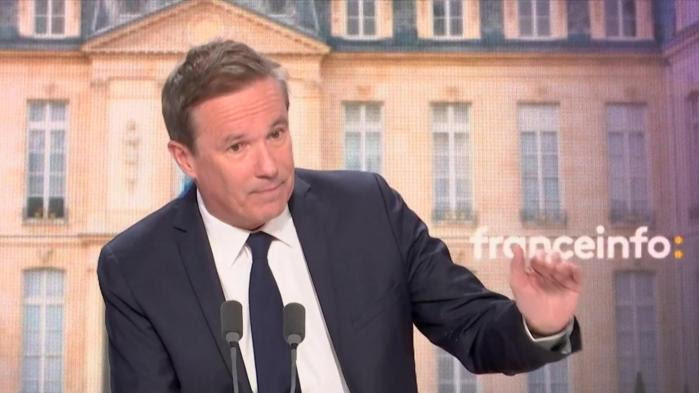 Présidentielle : "Mon petit doigt me dit qu'on peut sortir Emmanuel Macron dès le premier tour", déclare Nicolas Dupont-Aignan