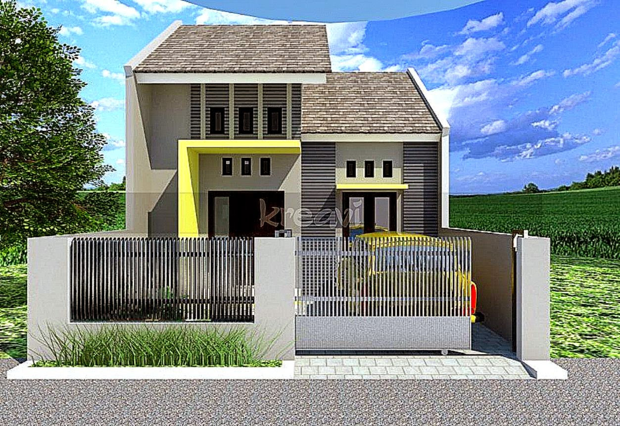 Denah Rumah  Minimalis  Ukuran  7x9  Meter Terbaru  Rancanghunian