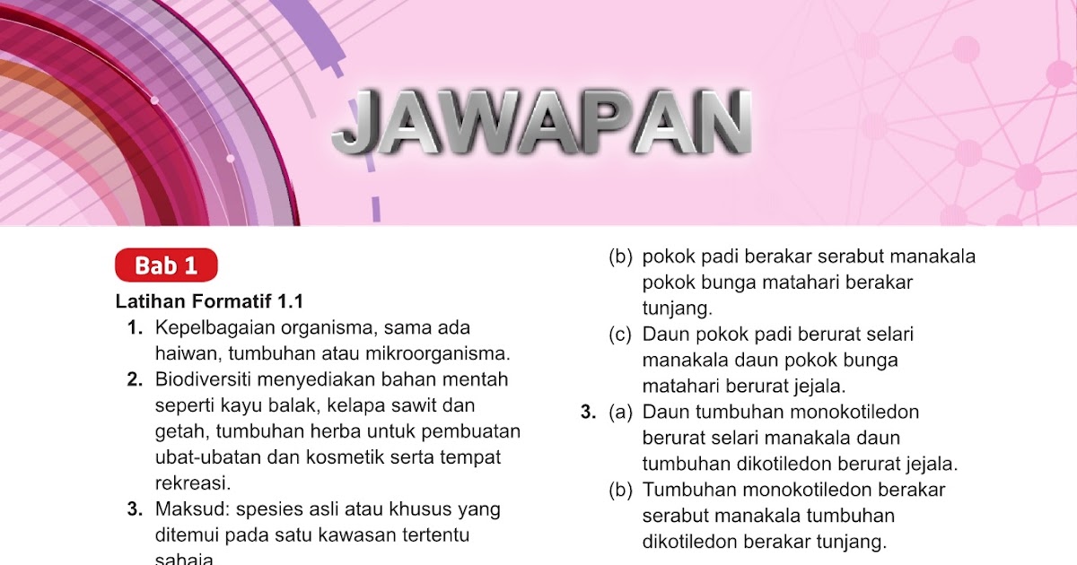 Jawapan Latihan Formatif Fizik Tingkatan 4 - Jawapan ...