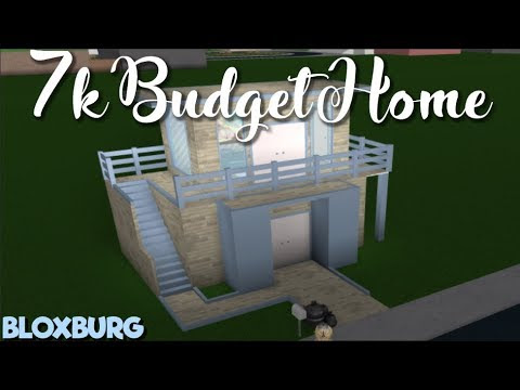 Roblox Bloxburg 7k Aesthetic Budget Home - building a aesthestic house bloxburg roblox
