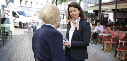 Valérie Bougault-Delage, candidate REM dans la 14e circonscription de Paris