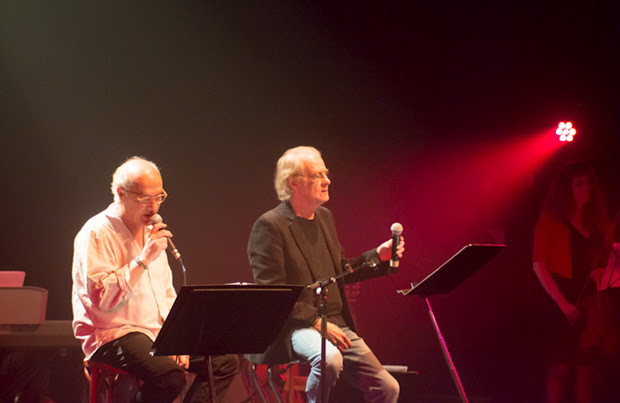 Joan Isaac y Luis Eduardo Aute. © Xavier Pintanel