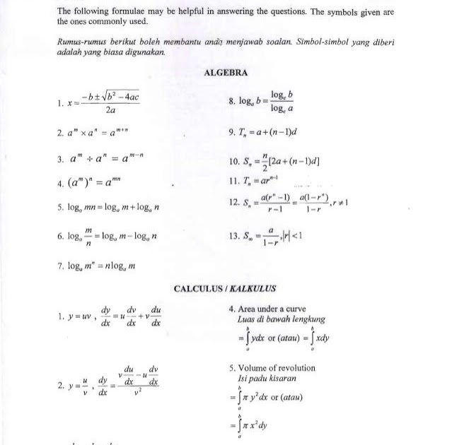 Soalan Add Math Dan Skema Jawapan - Adik Toys