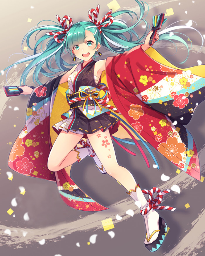 印刷 可愛い イラスト ボカロ 初音ミク 1631 Kabegamijpnelnmwzi