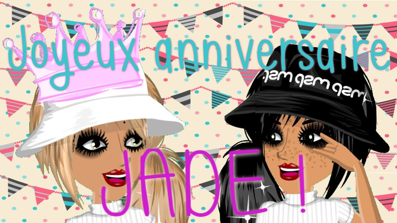 Carte Joyeux Anniversaire Jade Corrinne