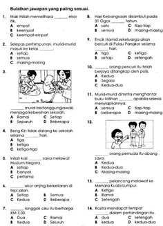 Soalan Kata Nama Am Tingkatan 1 - Gumpang Baru x