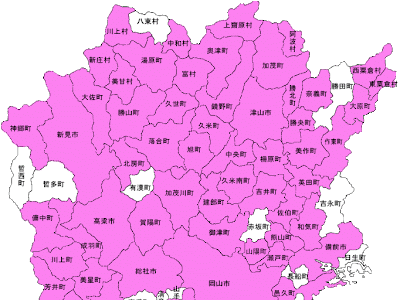 岡山県地図 無料 345489