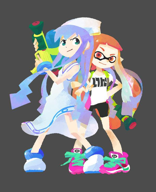 かっこいい ガール スプラトゥーン イラスト 5716 Josspictureynkw8