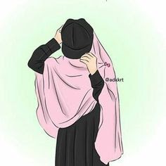 20+ Gambar Kartun Perempuan Muslimah Hipster - Miki Kartun