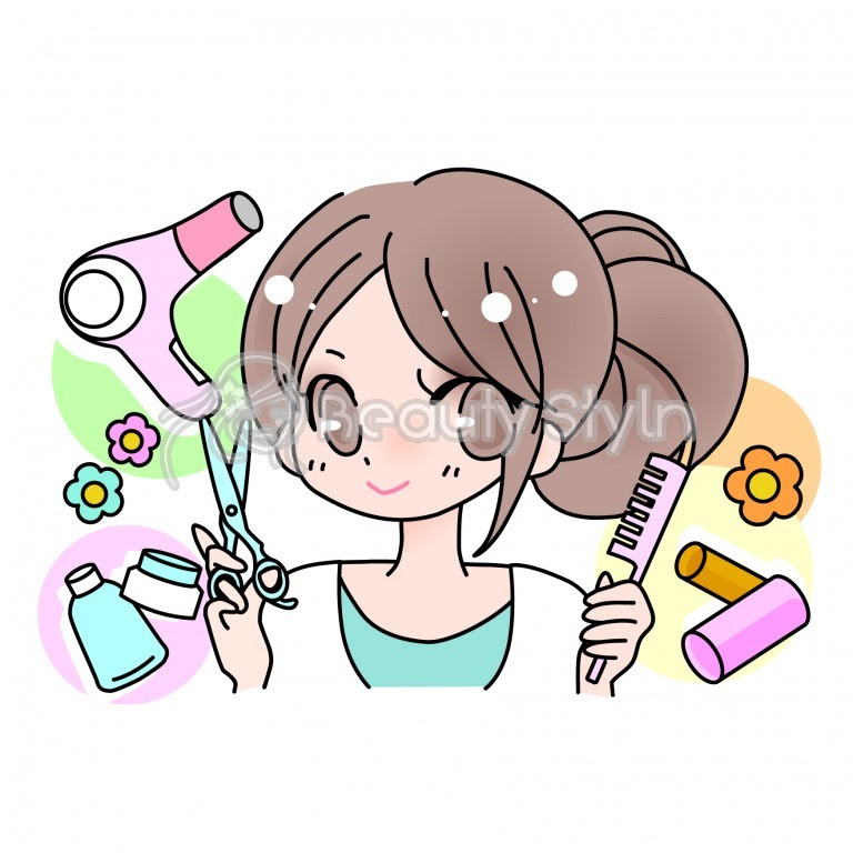 ベスト50 美容師 イラスト 可愛い 最高の動物画像