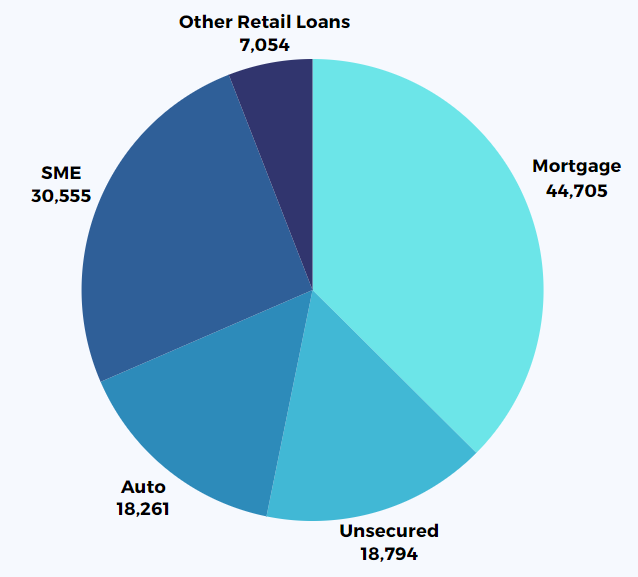 loan book split