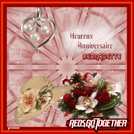 Carte Bon Anniversaire Bernadette Shan