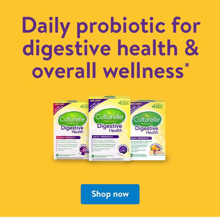Daily probiotic for digestive health & overall wellness