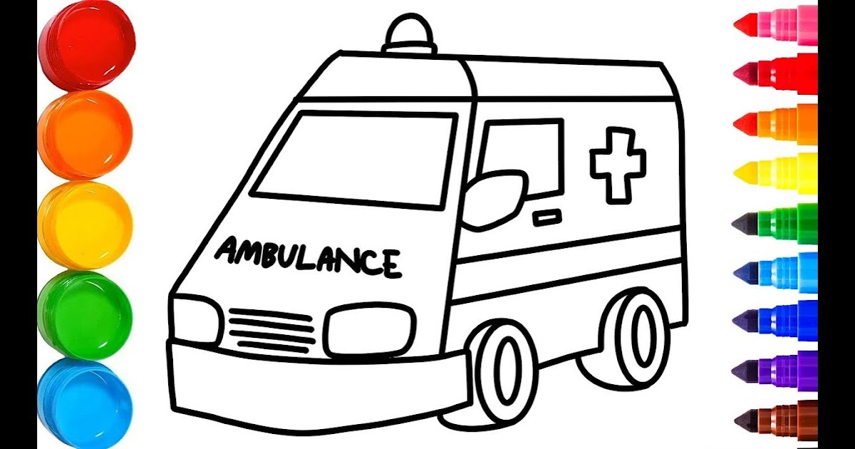 Mewarnai Gambar Mobil Ambulance - Galeri Mobil