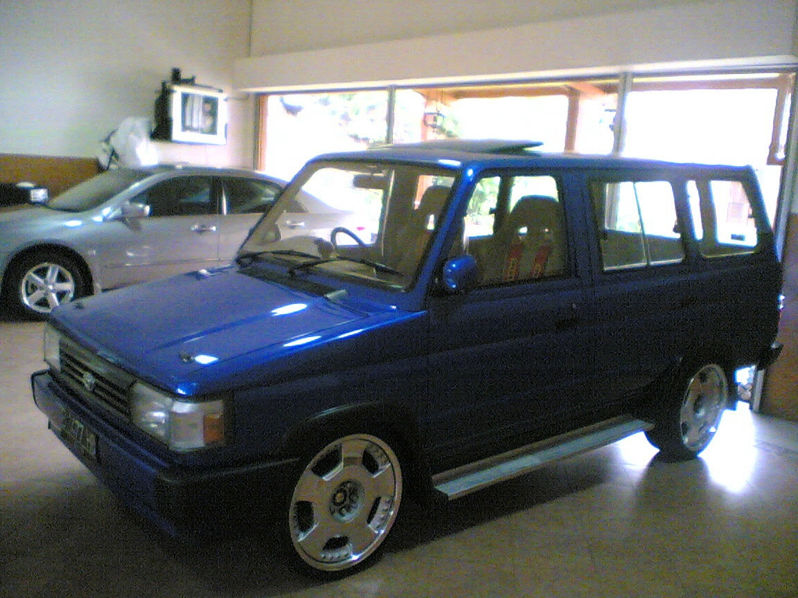 Gambar Mobil Kijang  Super Warna Biru  Dunia Ottomotif