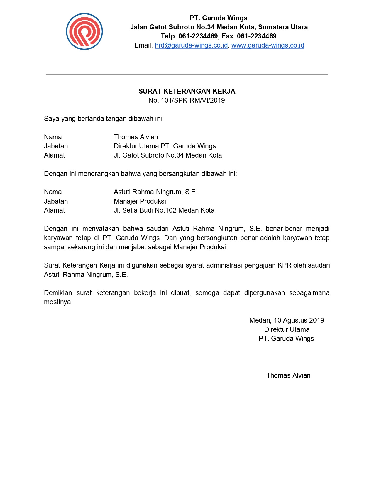 Terkadang, ada perusahaan tertentu yang menetapkan syarat masih lajang bagi para karyawan barunya. Contoh Surat Keterangan Karyawan Untuk Segala Keperluan Mpssoft Blog