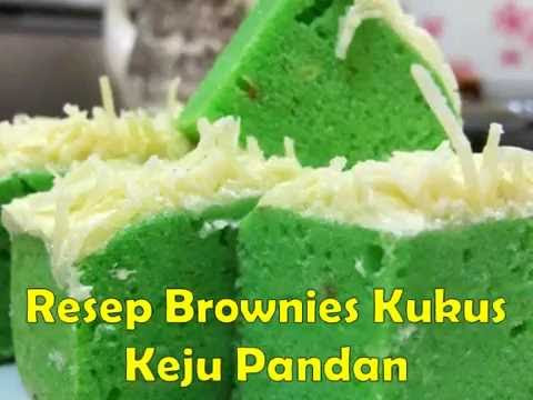 Resep Kue Brownies Kukus Rasa Pandan Resep Kue Brownies Kukus Rasa Pandan