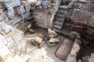 Excavation Site of Byzantine Church in Migdal Oz , Gush Etzion