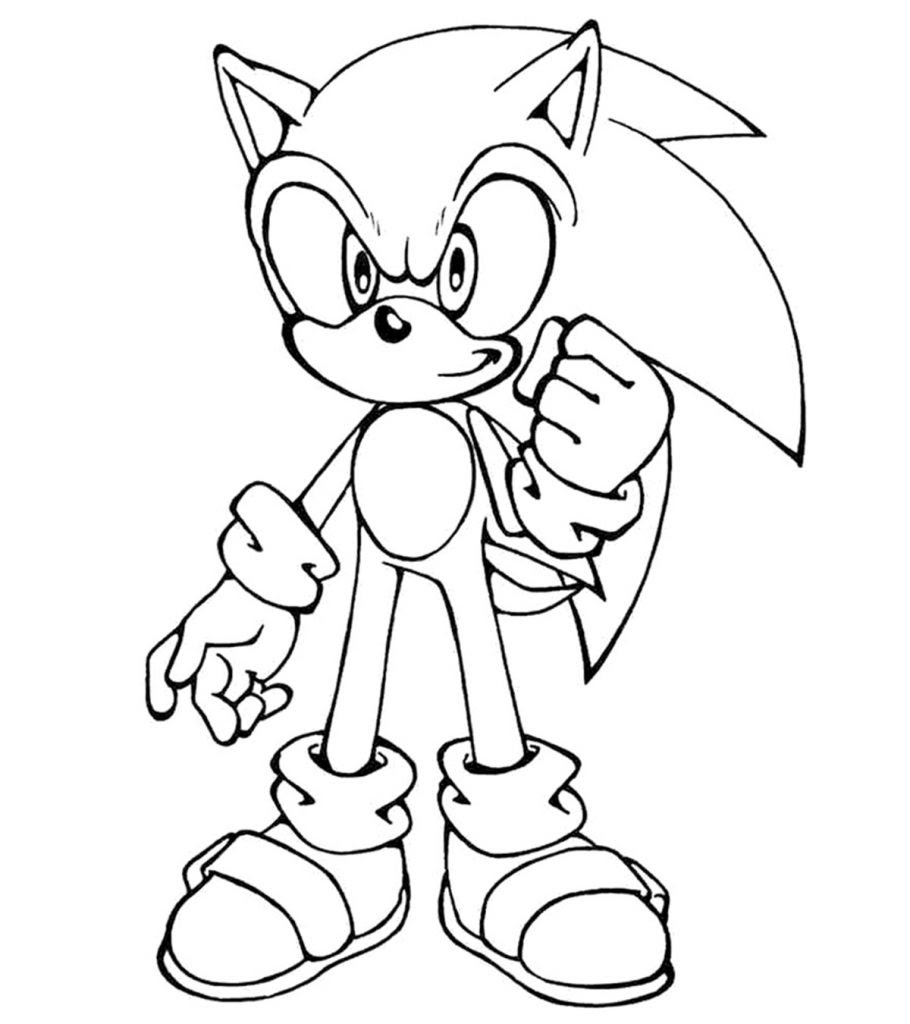 Coloring pages sonic x