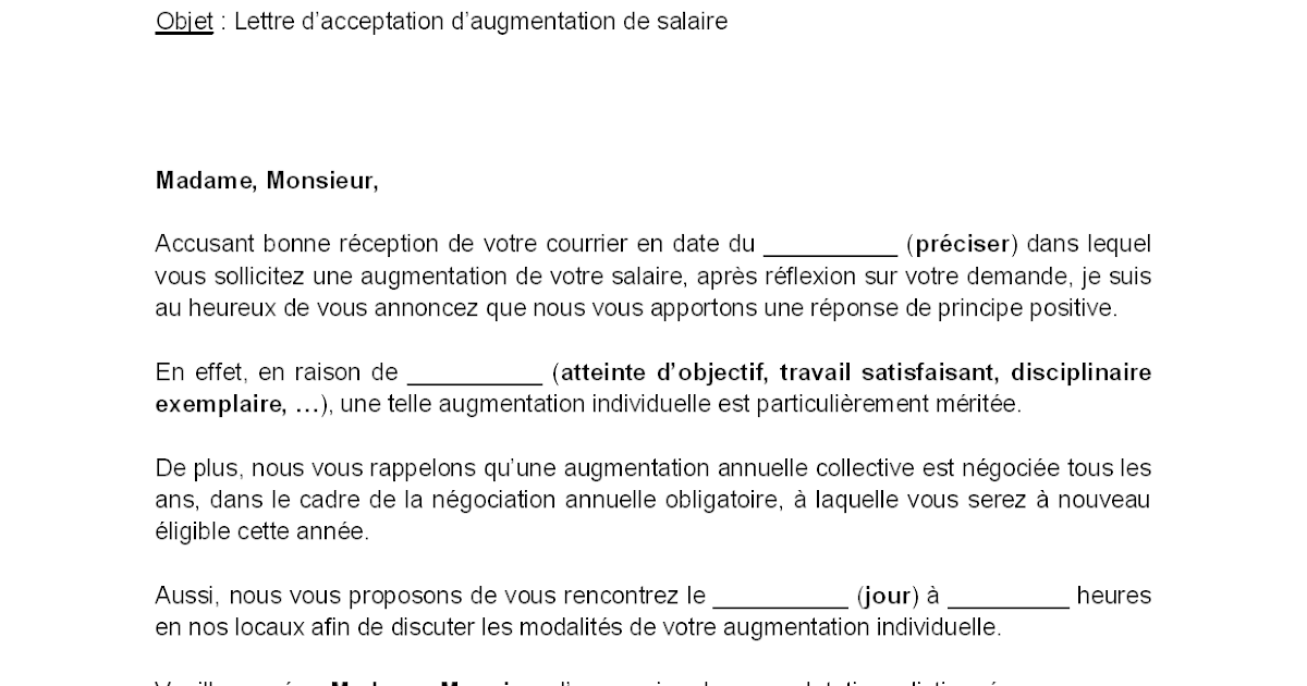 Exemple Lettre De Motivation Avec Pretention Salariale