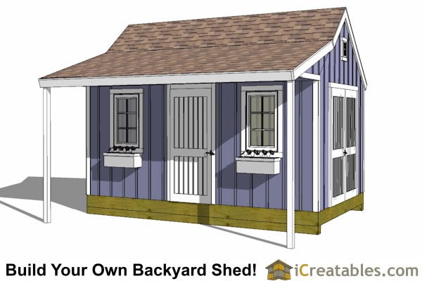 12x16 Barn Style Shed Plans Free Download Shed Plans More