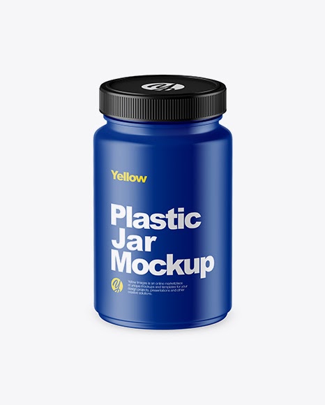 Download Psd Mockup Drugs Front View High-Angle Shot Jar Matte Medical