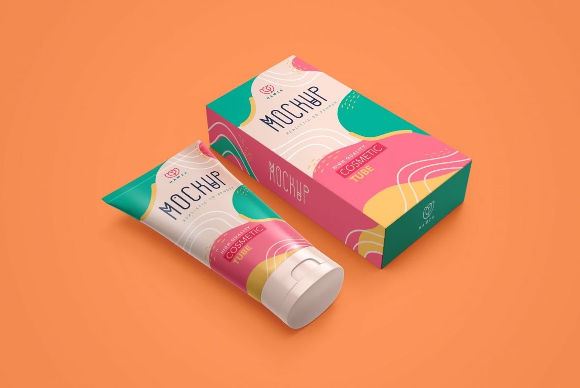 Download 12160+ Mockup Box Cosmetic for Branding