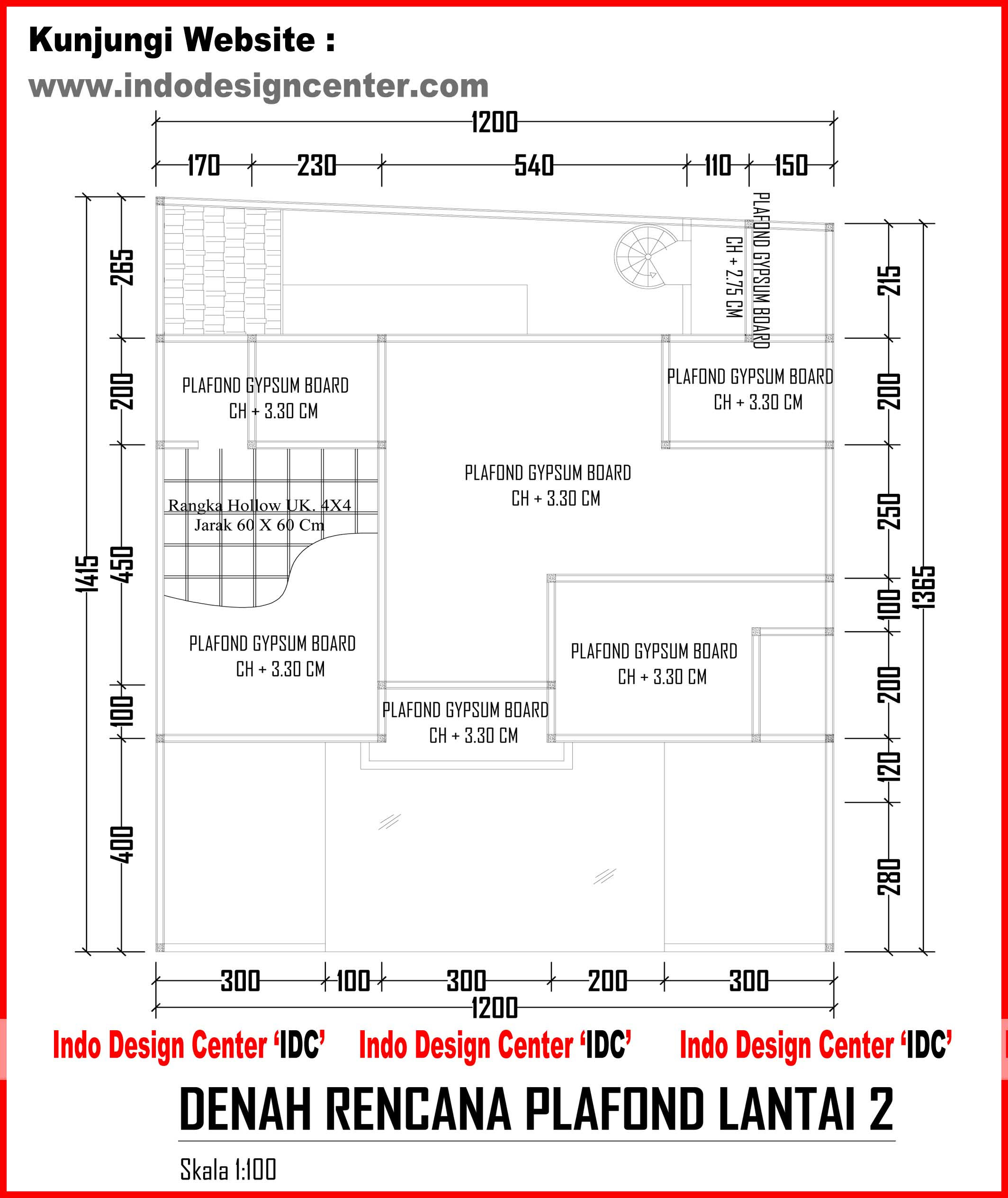 Gambar Denah Rumah  Autocad Rumamu di